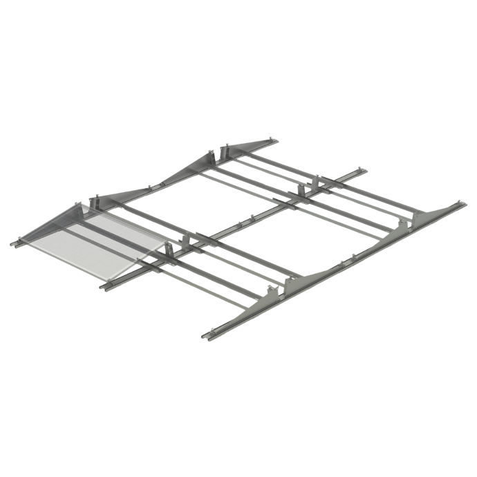 Clenergy flat roof 