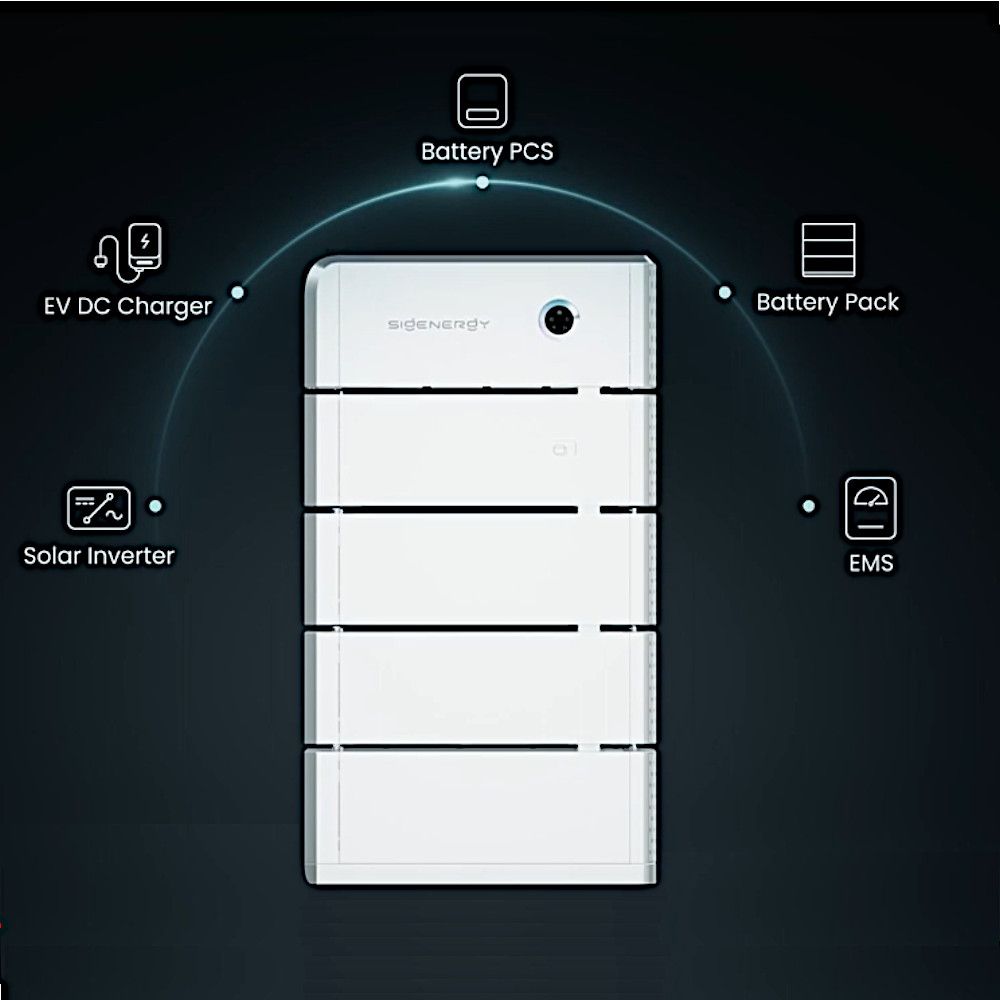 Sigen 5kWh Battery With Led, SigenStor BAT 5.0