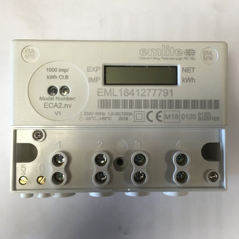 Emlite 1Ph Bidirectional Net Meter EC1.NV