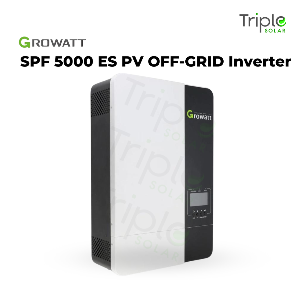 Growatt SPF 5000 ES, 5.0kWh, 1ph Off-Grid Inverter