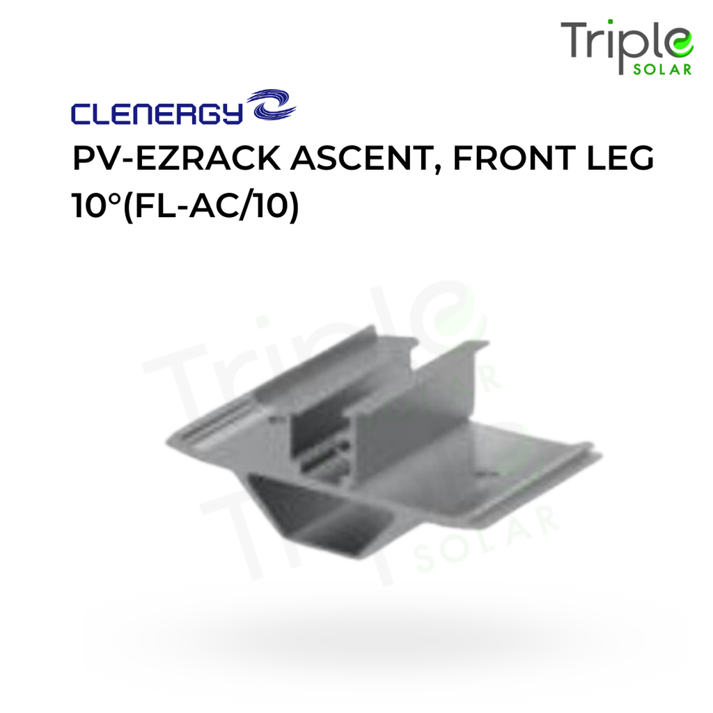 PV-ezRack Ascent, Front Leg 10°(FL-AC/10)
