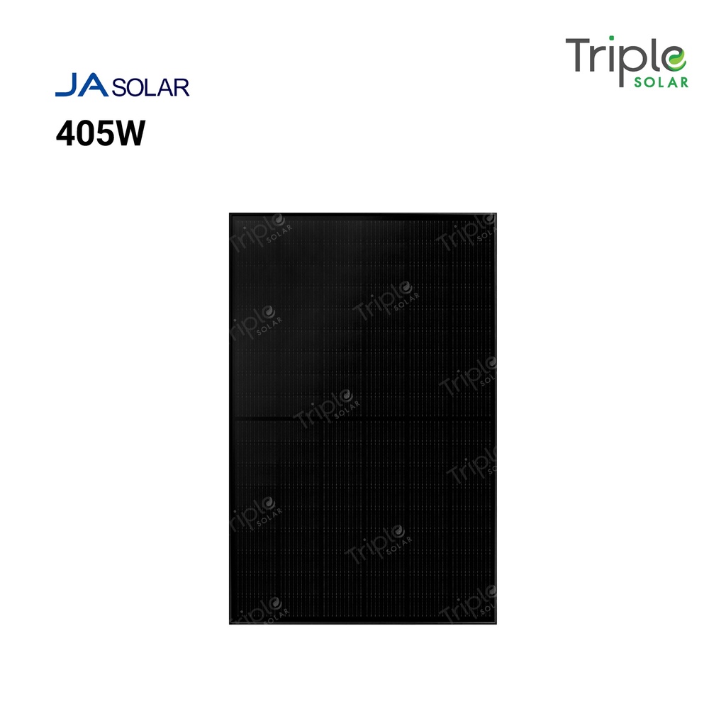 JA 405W Solar panel full black