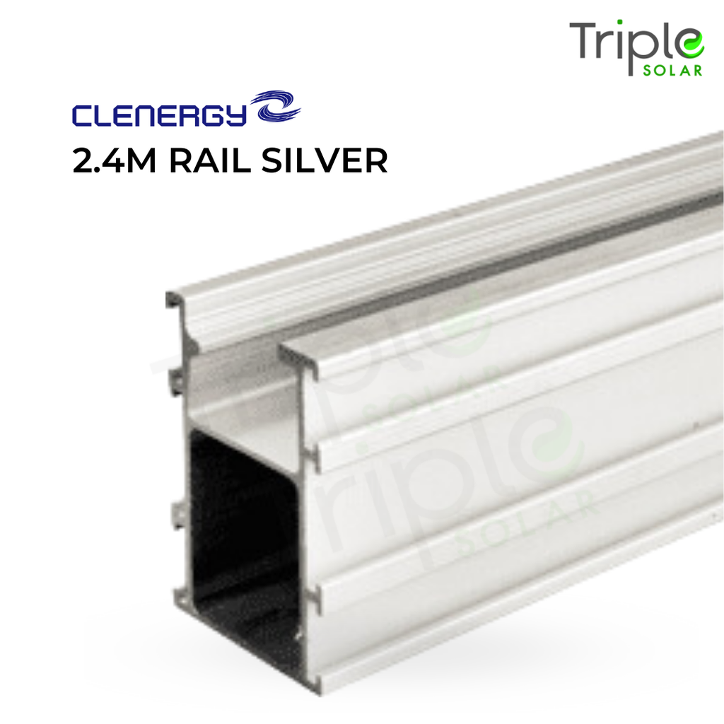 Clenergy Rail 2.4m silver