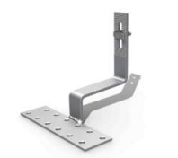 VarioSole Stainless Steel roof hook for Pantiles No Wood Screws (REN-420150)