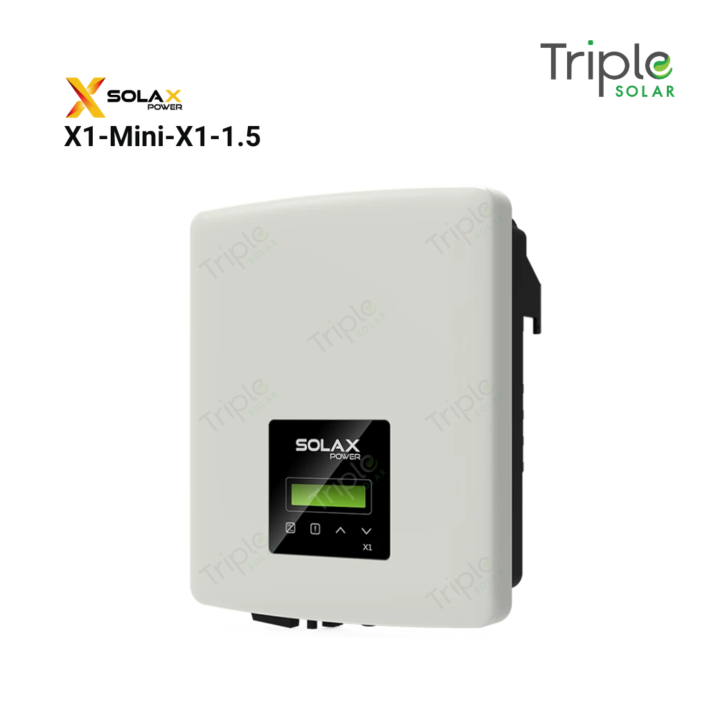 Solax 1.5kW Single Phase Inverter, IP66, X1-Mini G3 Range