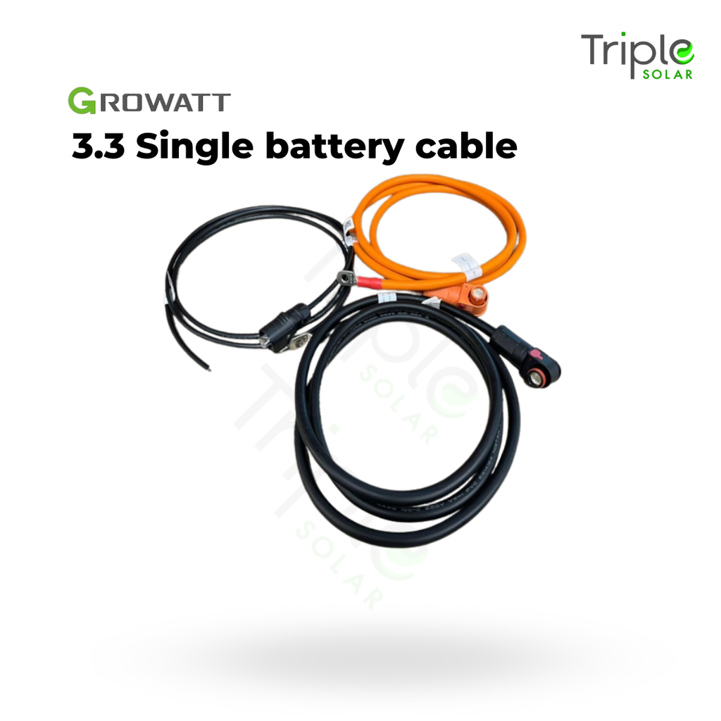 Growatt 3.3kWh Single Battery Cable | 3.3KWHCABLE1WAY1CAT