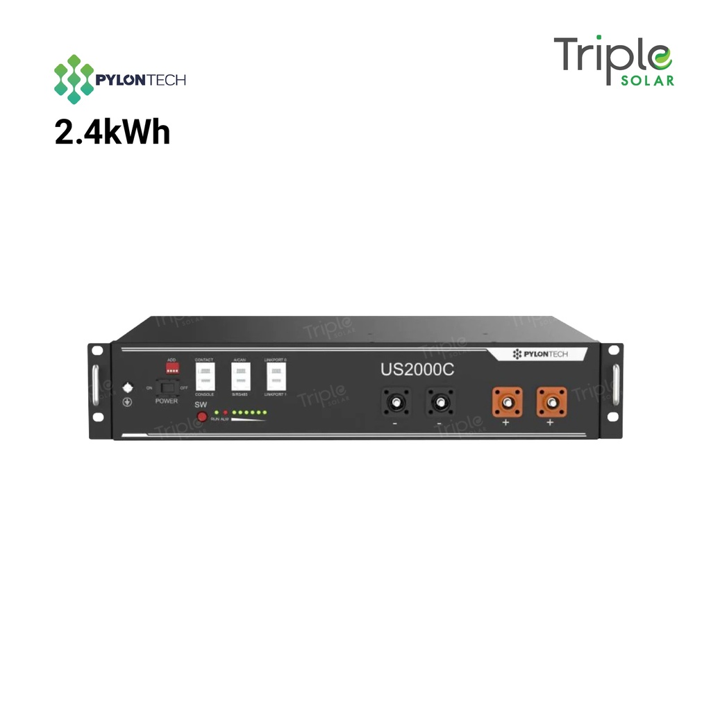 Pylontech 2.4 Kw Lithium Ion battery | US2000C