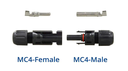 MC4 Connectors Pair male/female