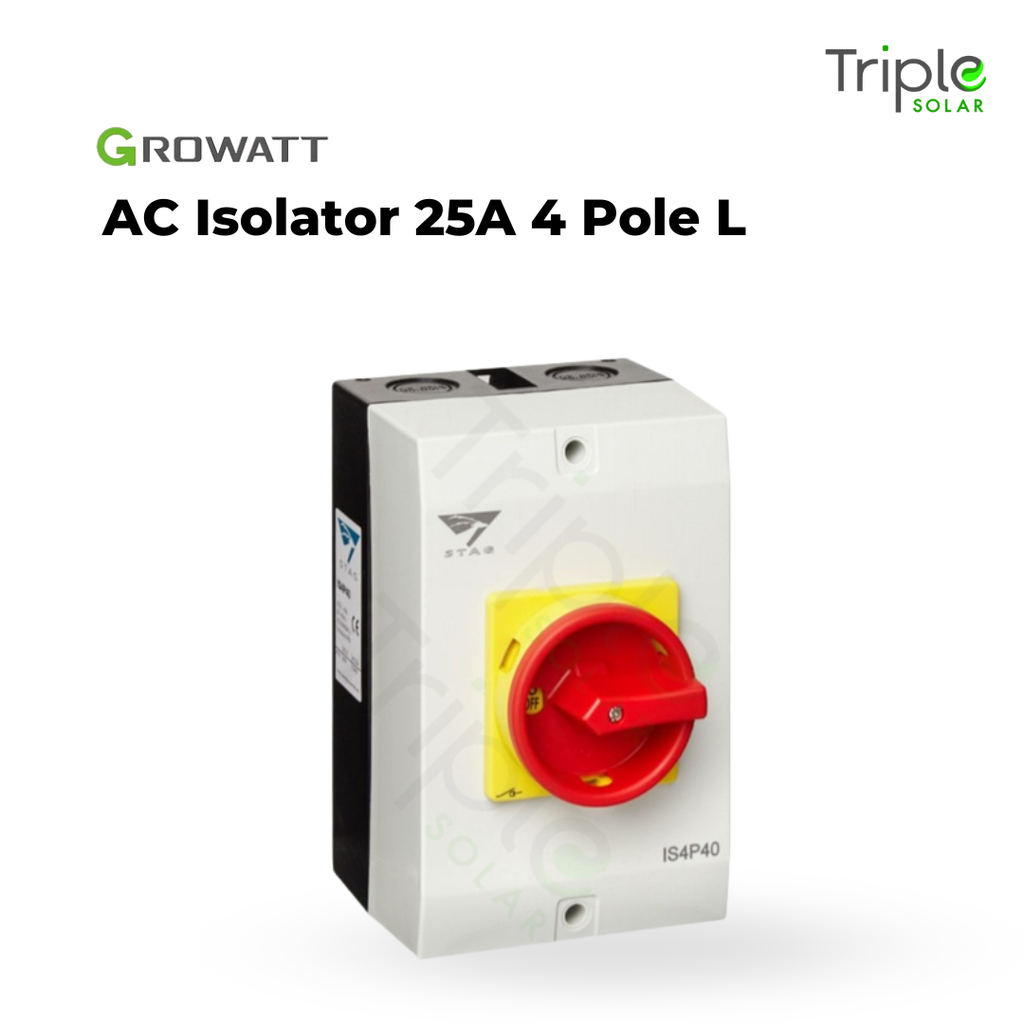 AC Isolator 25A 4 Pole L