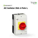 AC Isolator 25A 4 Pole L