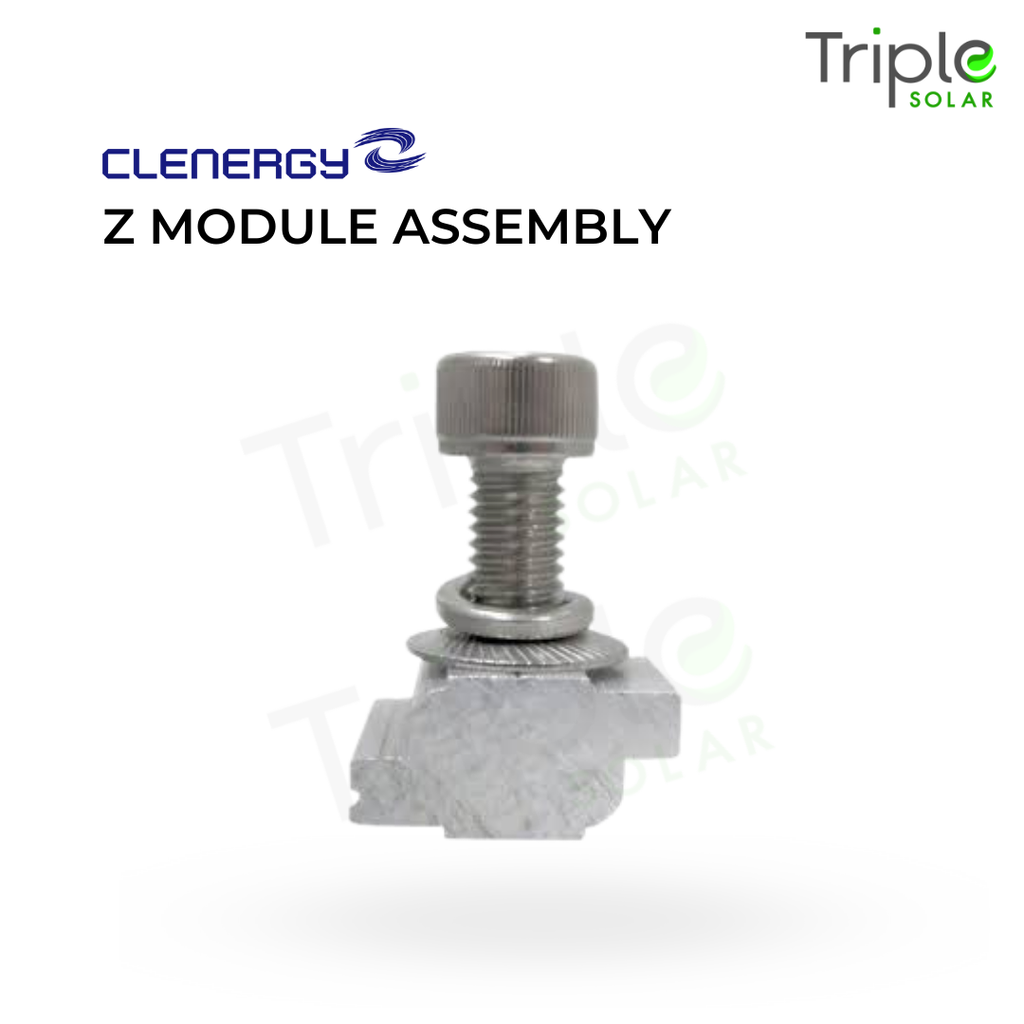 Clenergy Ground Mount Z module assembly(ER-Z-STBW)