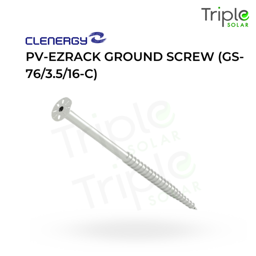 [SR076] PV-ezRack Ground Screw Ø76*3.5*1600mm (GS-76/3.5/16-C)