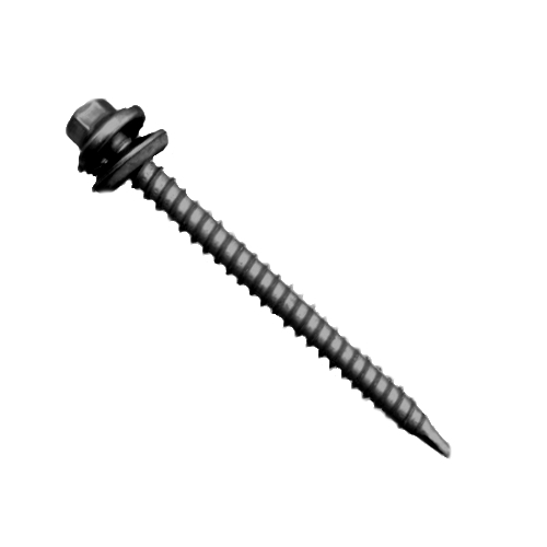 [SR108] GSE Self-Tapping Screw with Washer BLACK - Single