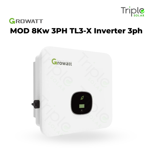 [SI110] Growatt MOD 8Kw 3PH TL3-X Inverter 3ph
